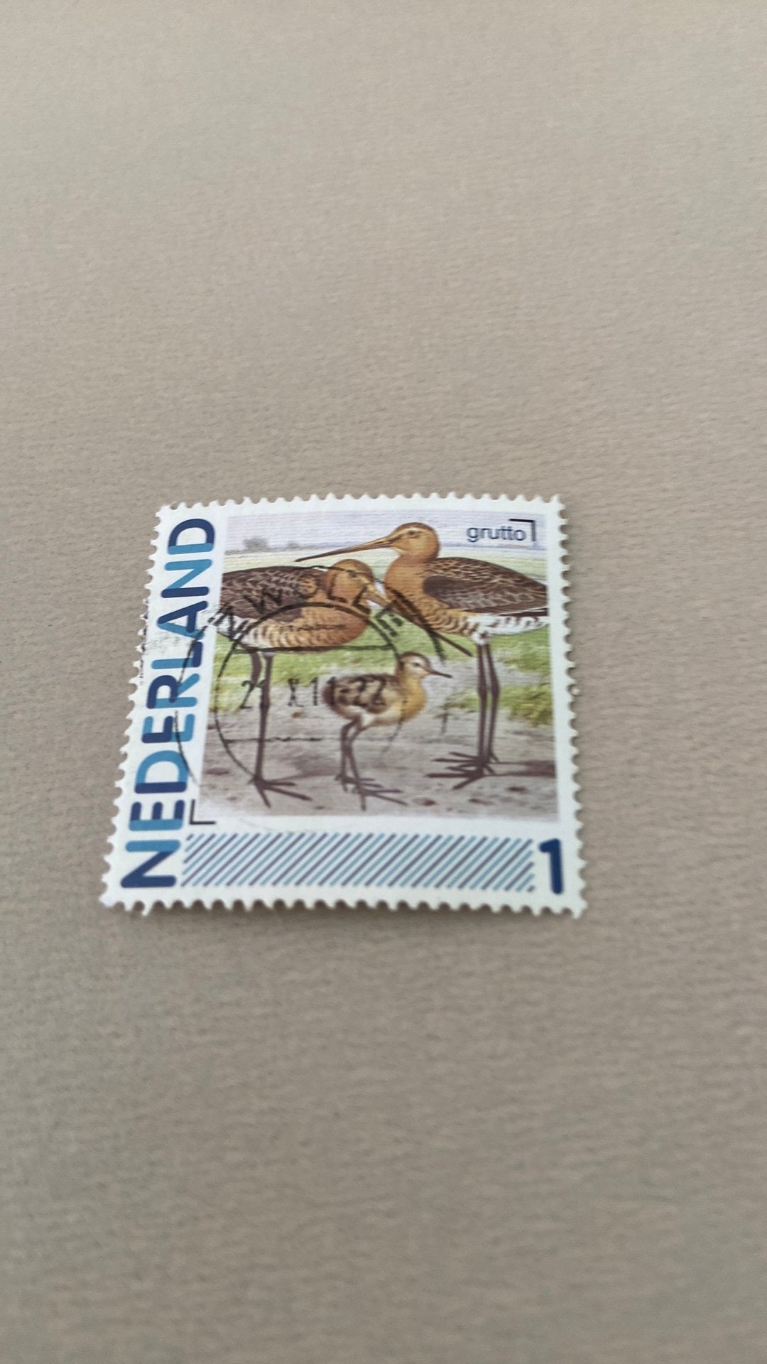 Nederland, Postzegels en Munten, Ophalen of Verzenden, Gestempeld