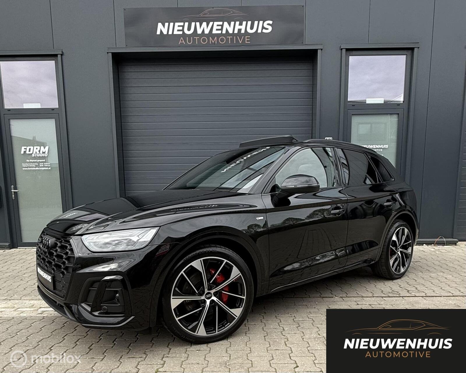 Audi Q5 55 TFSI e quattro Competition S line, Gebruikt, Zwart, 4 cilinders, Zwart