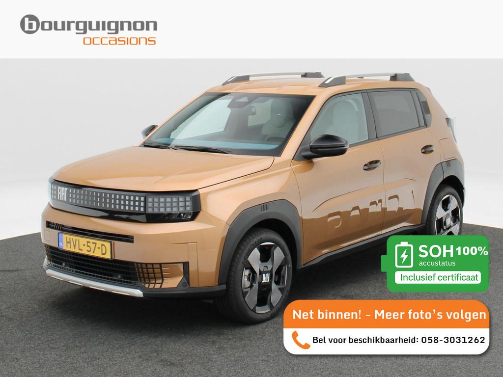 Fiat Grande Panda La Prima 113 PK 44 kWh | Stoel/Stuurverwar, Stof, Gebruikt, Panda, Bruin