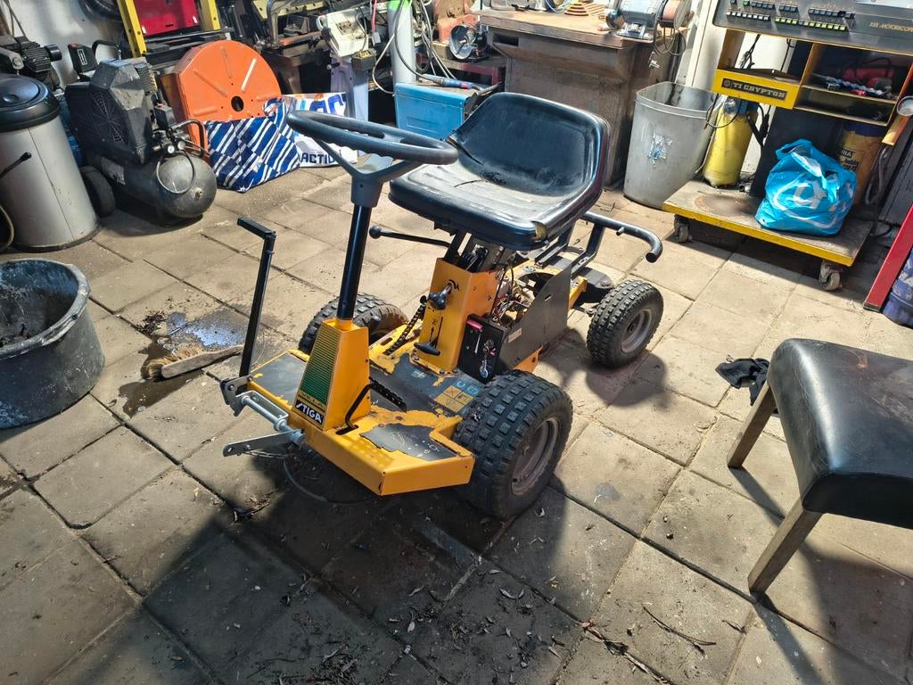 Stiga zitmaaier sloop, Tuin en Terras, Ophalen, Gebruikt