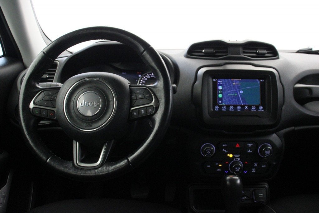Jeep RENEGADE 1.3T Limited Automaat - Carplay, Cruise, Clima, Auto's, Gebruikt, Euro 6, 4 cilinders, Blauw