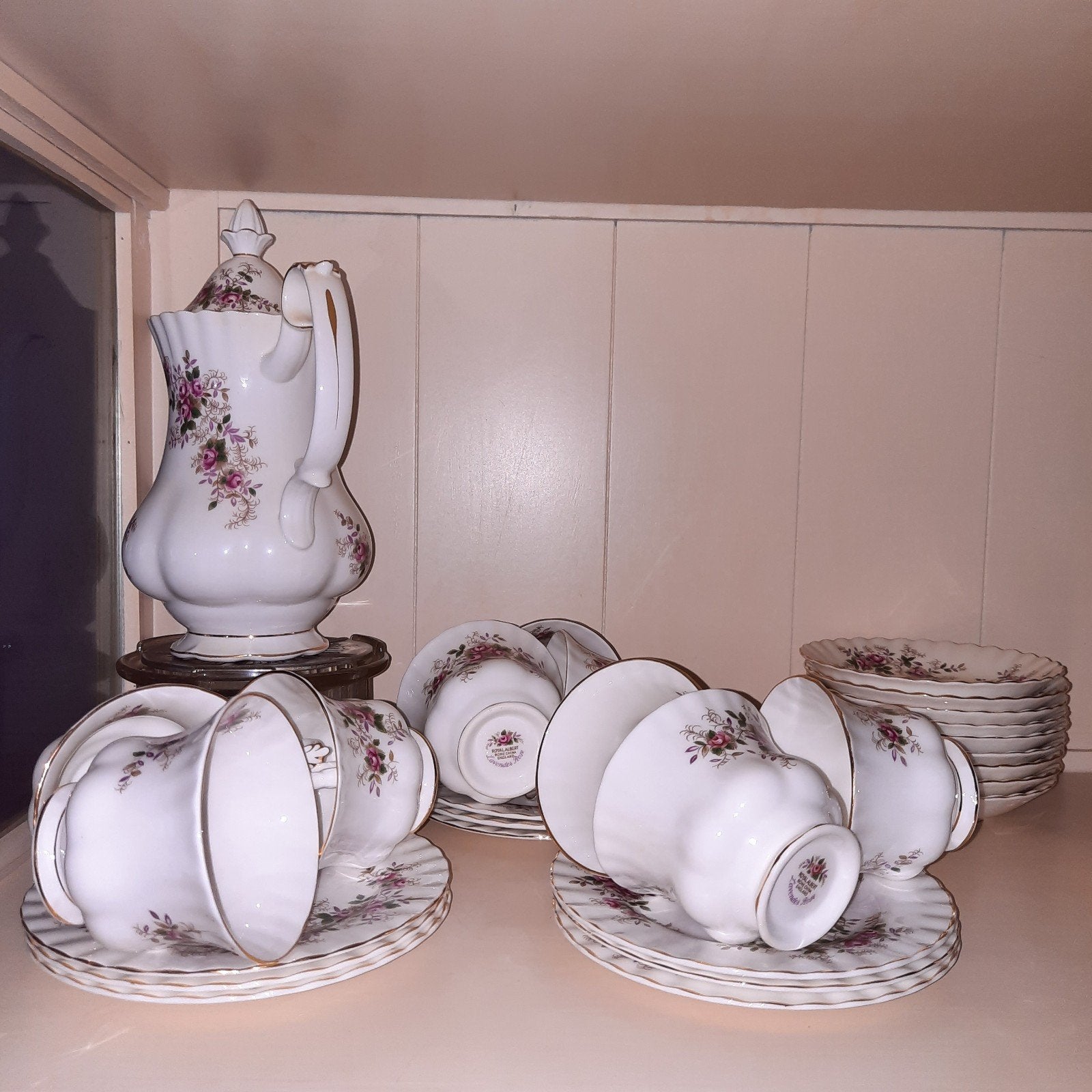 Royal Albert Lavender Rose Servies koffie thee diner ontbijt, Ophalen