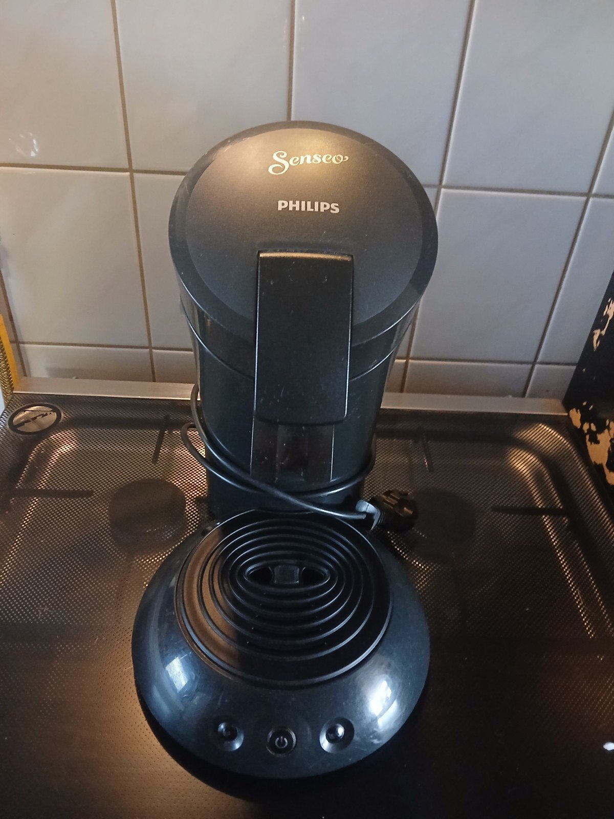 senseo zwart, Ophalen of Verzenden, Zo goed als nieuw, Koffiemachine