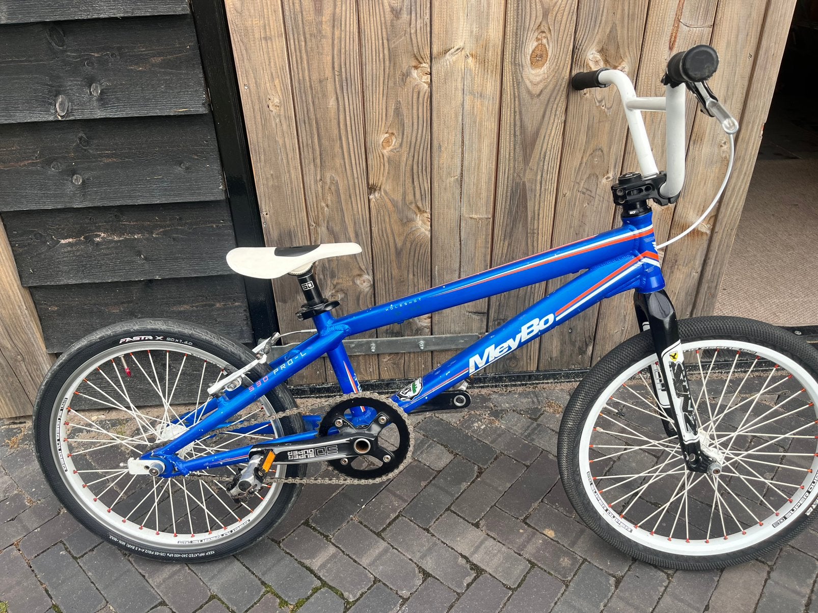 Meybo Holeshot Pro BMX maat L, Fietsen en Brommers, Ophalen, Gebruikt, Velgrem, Aluminium