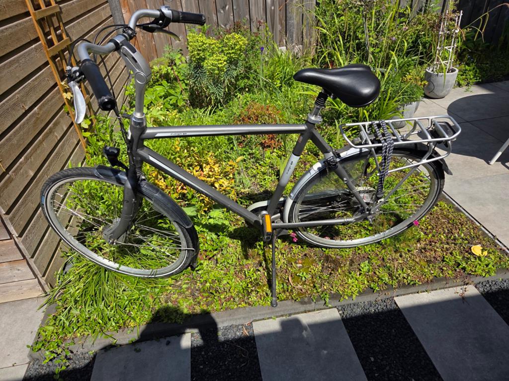 Batavus Fuego 8p herenfiets 61cm, Fietsen en Brommers, Ophalen, Gebruikt, Versnellingen, Batavus