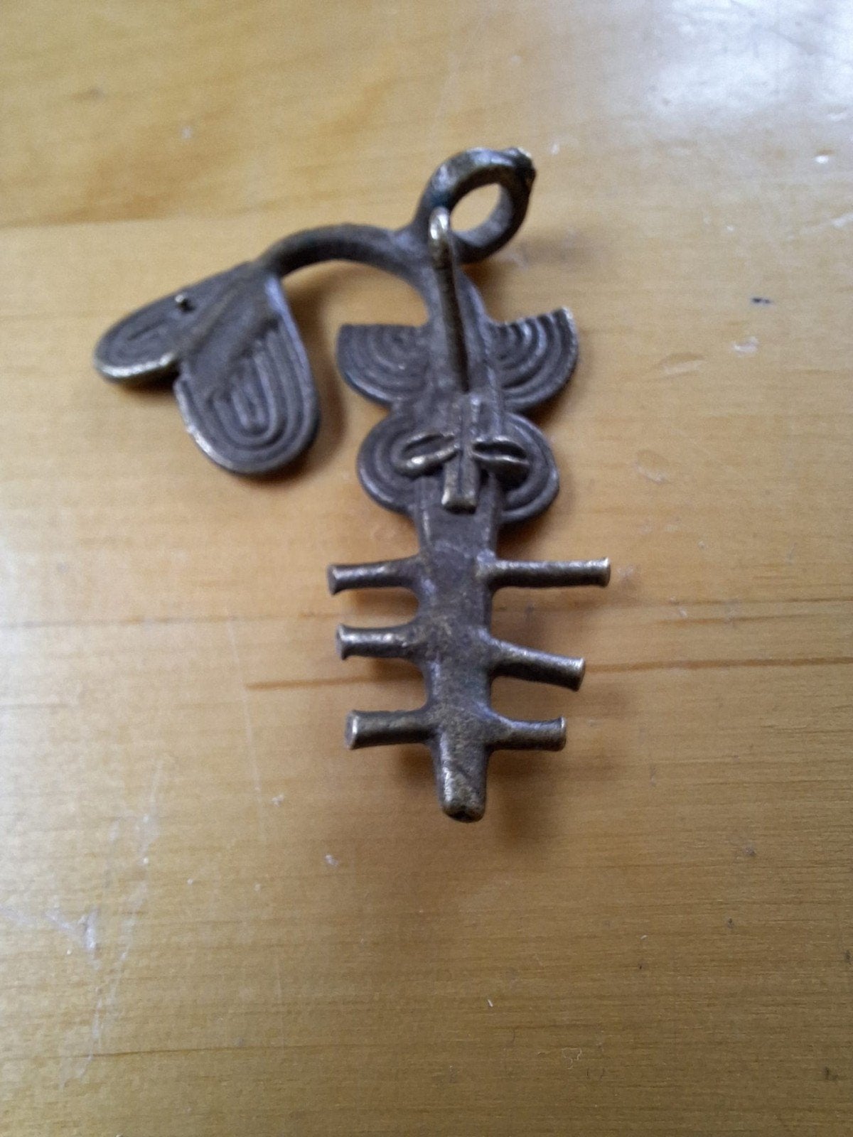 Goudgewicht van de ashanti / asante / akan Ghana, Antiek en Kunst, Afrika, Overige typen, Ophalen of Verzenden, 5 cm