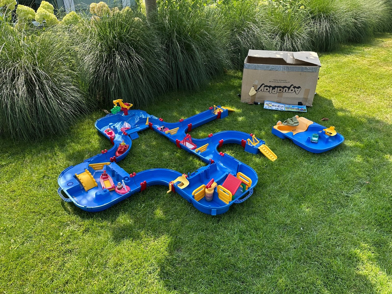 Aquaplay waterbaan met accessoires, Kinderen en Baby's, Ophalen, Gebruikt