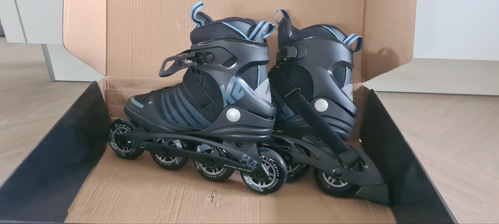 K2 Alexis 84 Speed Alu inline skates met beschermset, Ophalen of Verzenden, Zo goed als nieuw, Overige typen, Overige merken