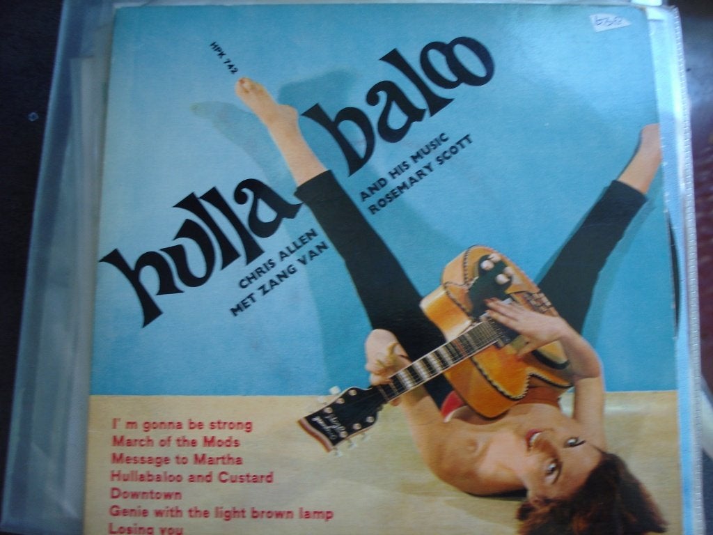 Chris Allen: Hulla baloo            EP, 7 inch, Ophalen of Verzenden, Zo goed als nieuw, Pop