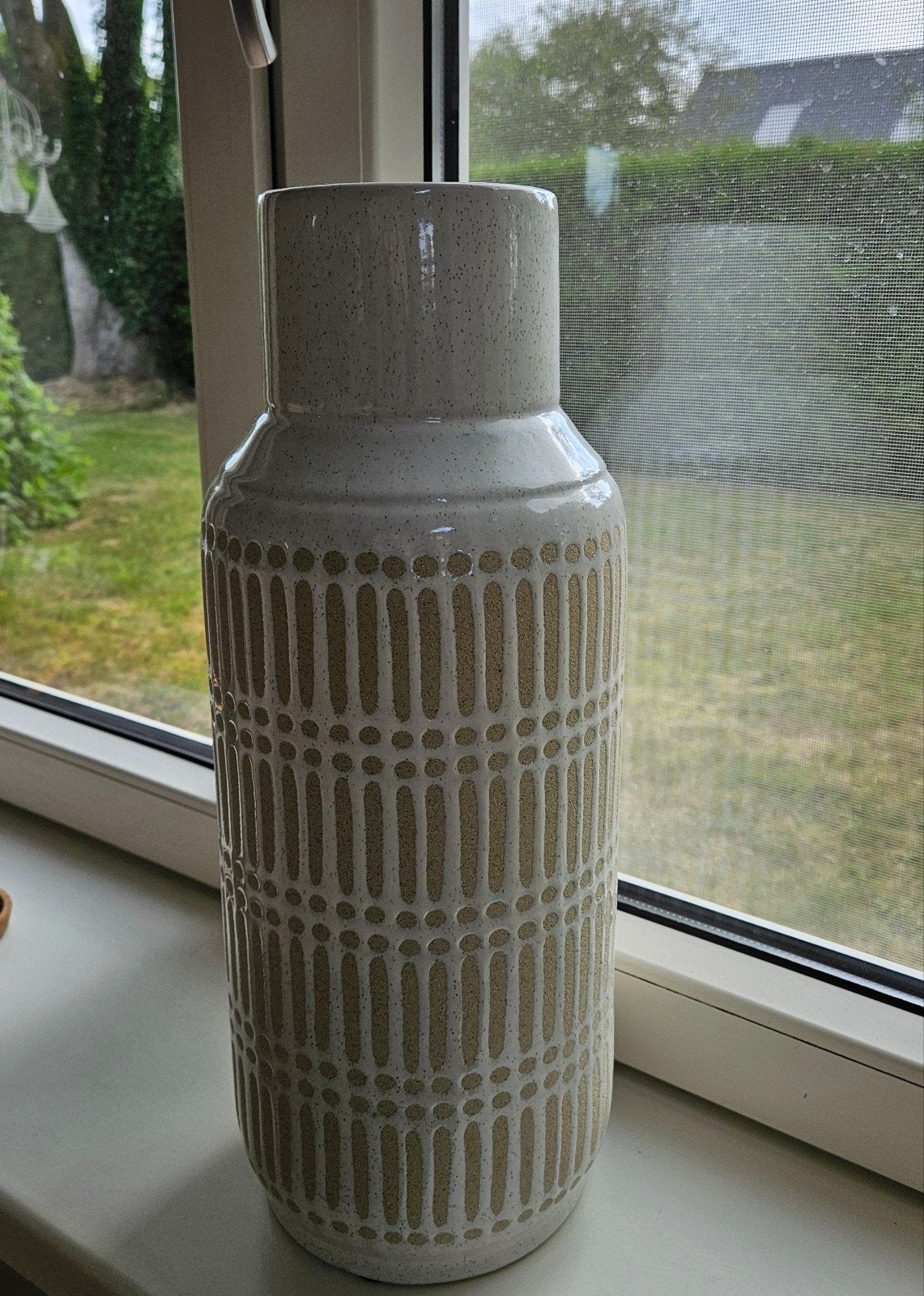 Decoratieve vaas met patroon, Ophalen