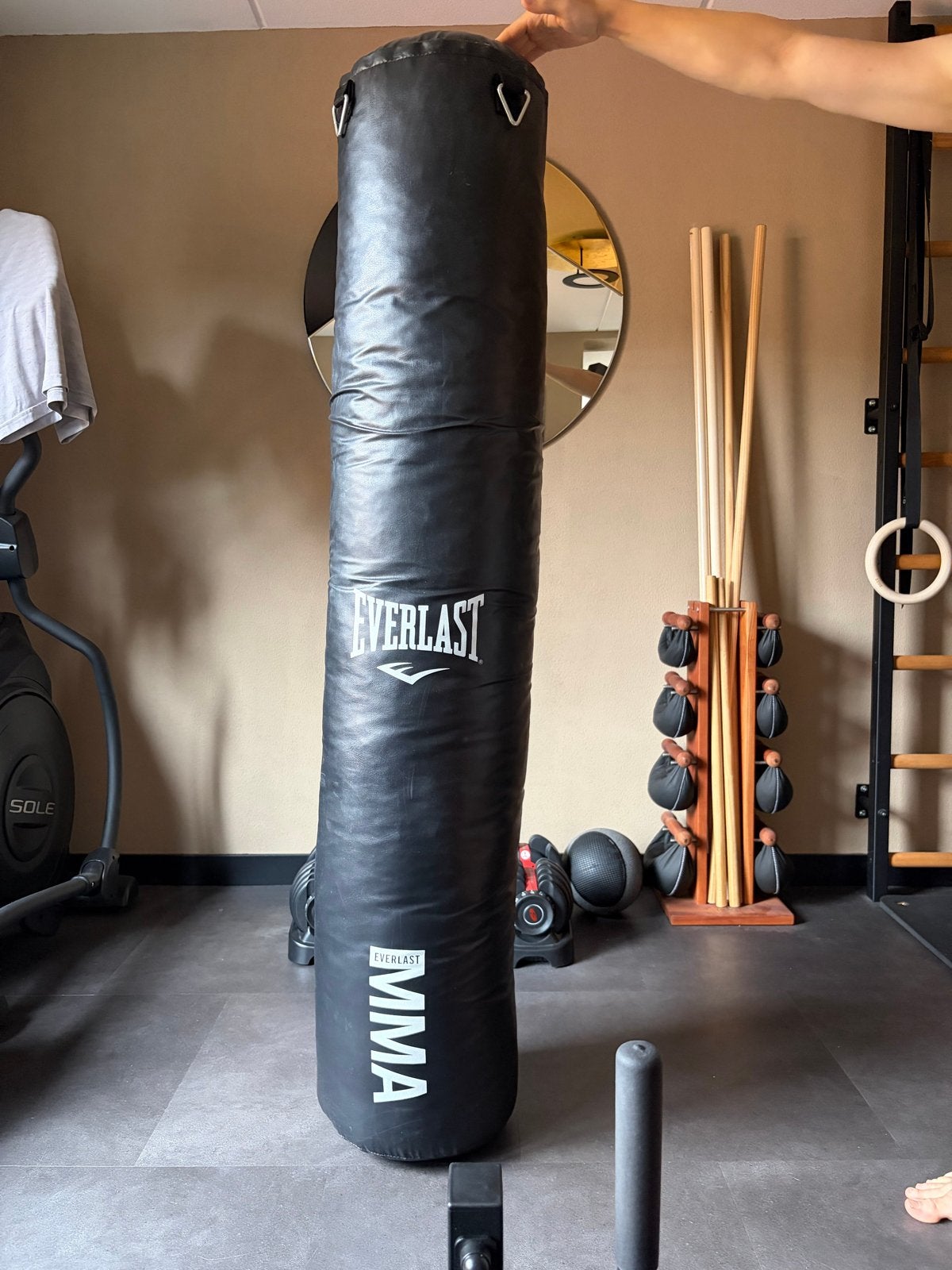 Everlast MMA Bokszak - Zwart,, Ophalen, Zo goed als nieuw, Overige, Vechtsportmateriaal