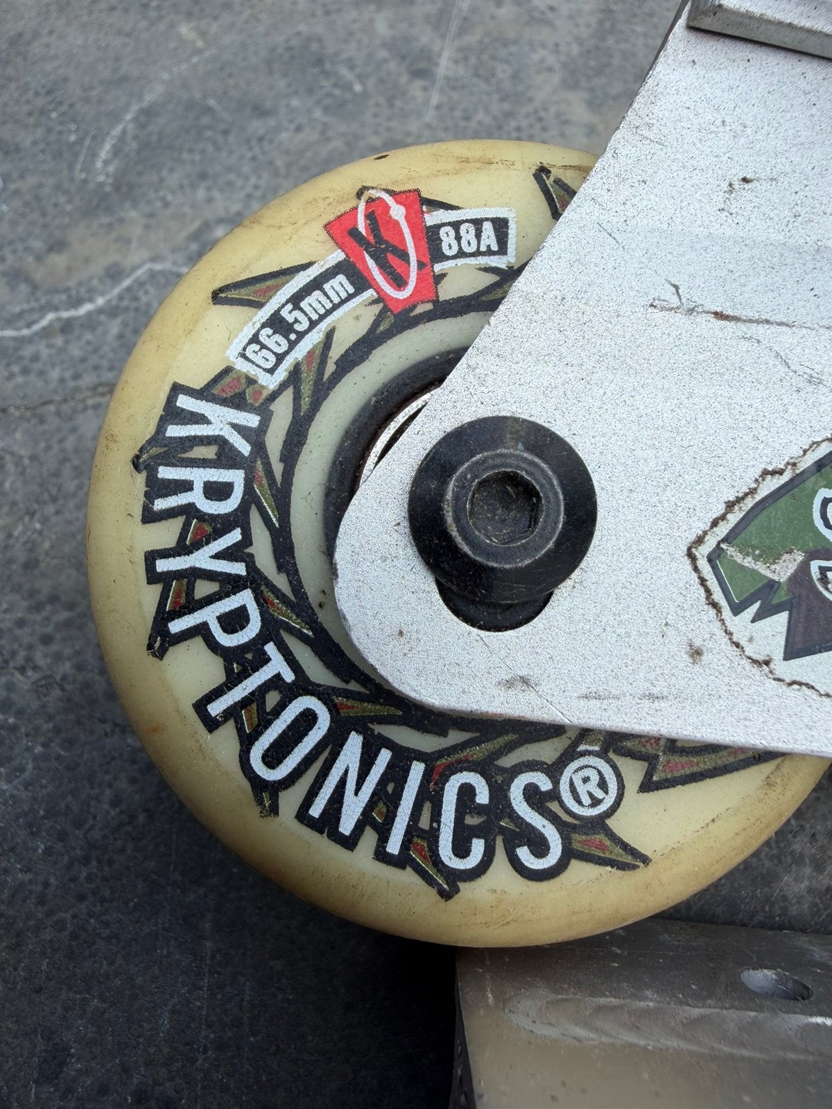 Zeldzaam! Vintage Ultra Wheels Sabotage  + 8x Kryptonics, Ophalen of Verzenden, Zo goed als nieuw