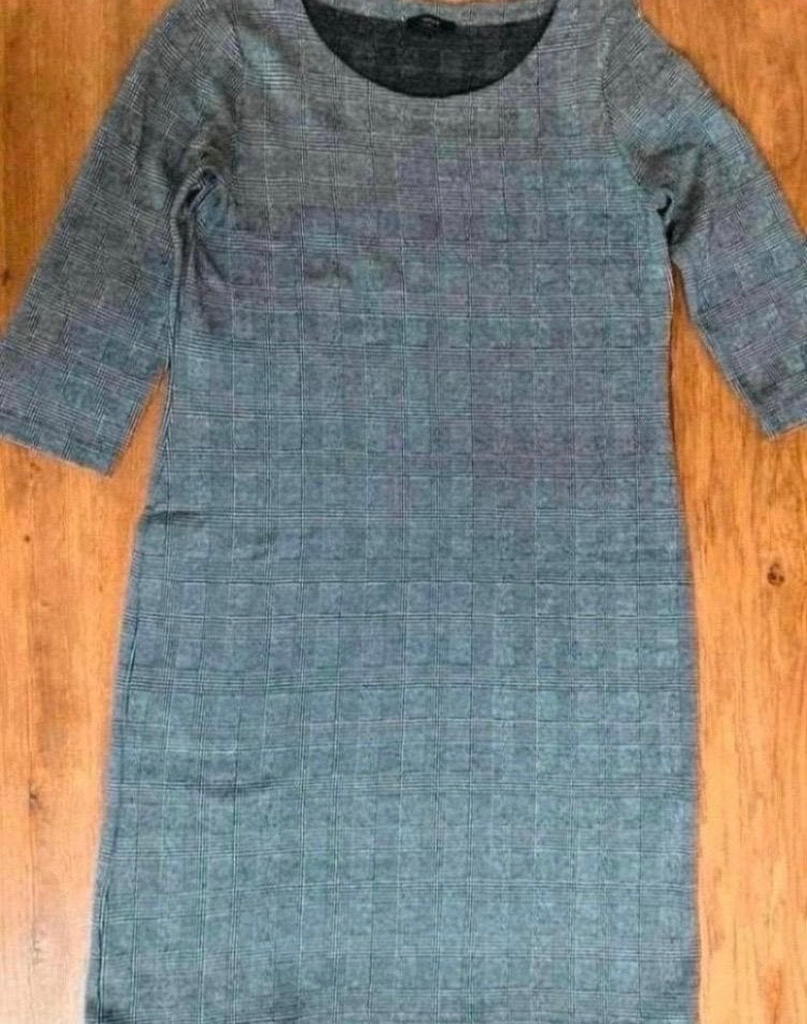 Opus Winterjurk met ruitpatroon, Verzenden, Maat 42/44 (L), Zo goed als nieuw, Knielengte