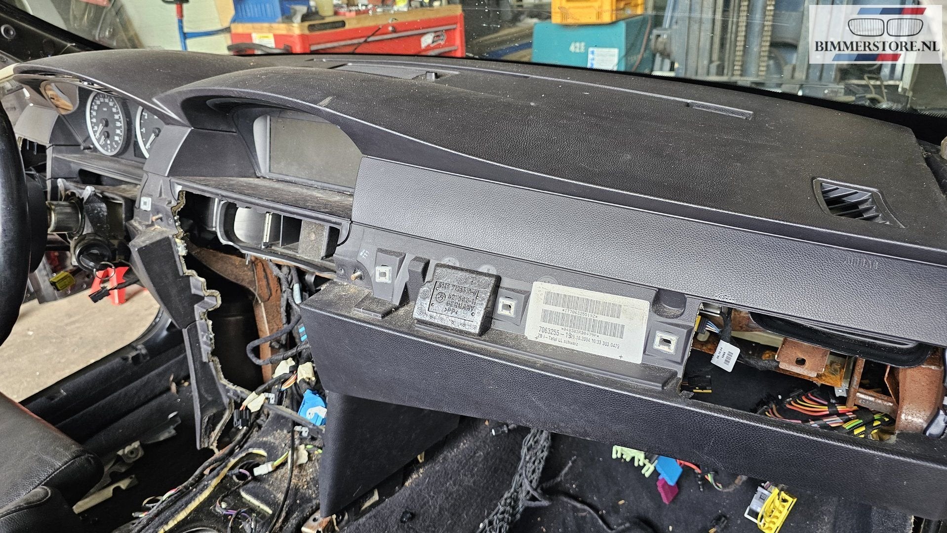 Dashboard zwart BMW 5 serie E60 E61, Gebruikt, -, -, Ophalen of Verzenden