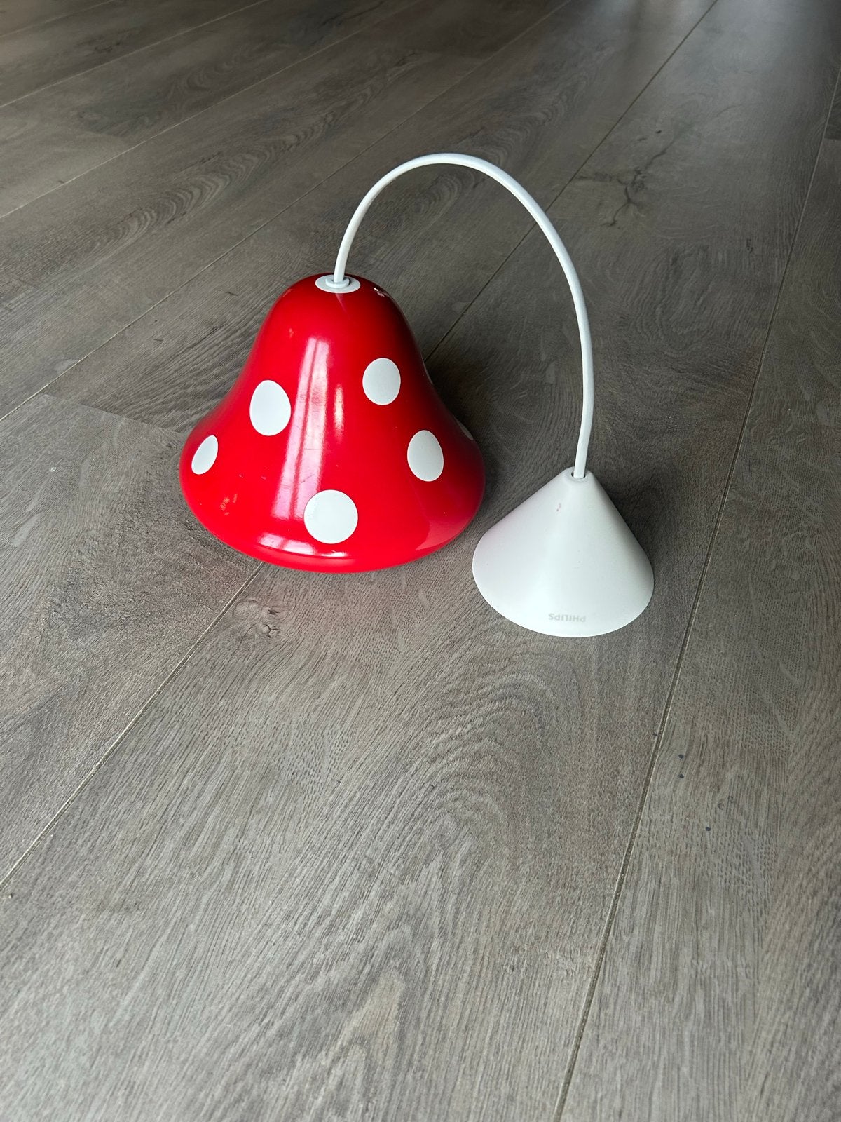 Philips Mushroom Tafellamp - Rode Paddenstoel Lamp, Huis en Inrichting, Ophalen of Verzenden, Gebruikt