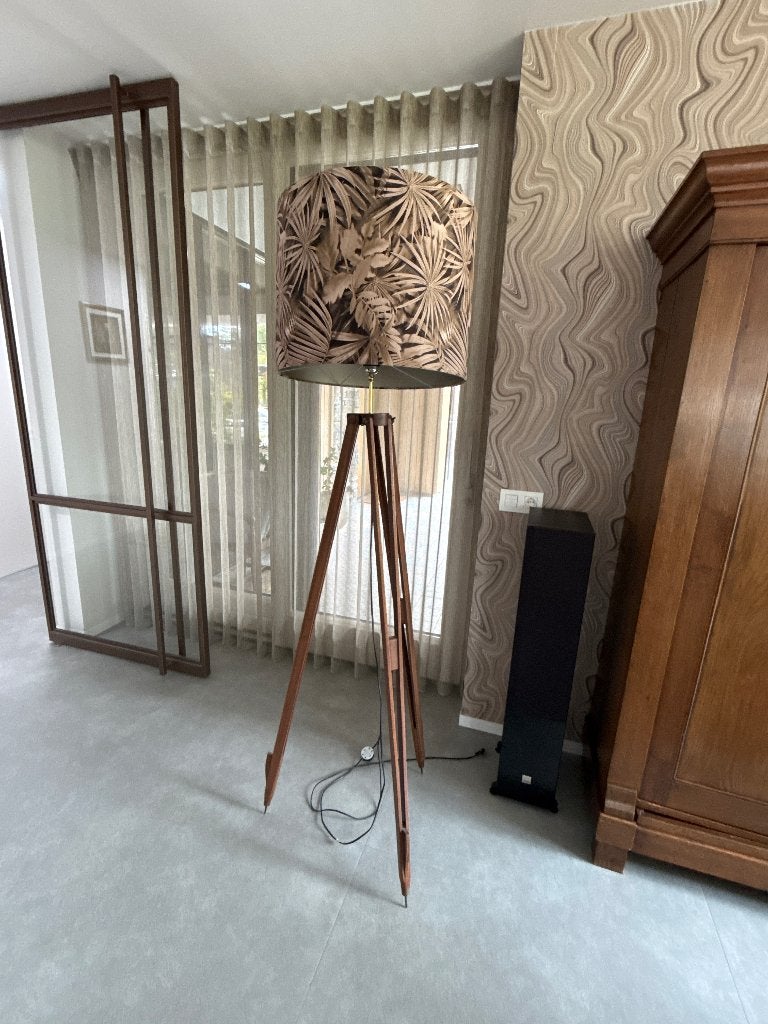 Lamp statief, Ophalen, Gebruikt, Hout, Minder dan 100 cm