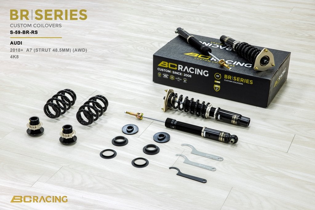 BC Racing schroefset verlaging - Audi A7 4K8 18+, Ophalen of Verzenden