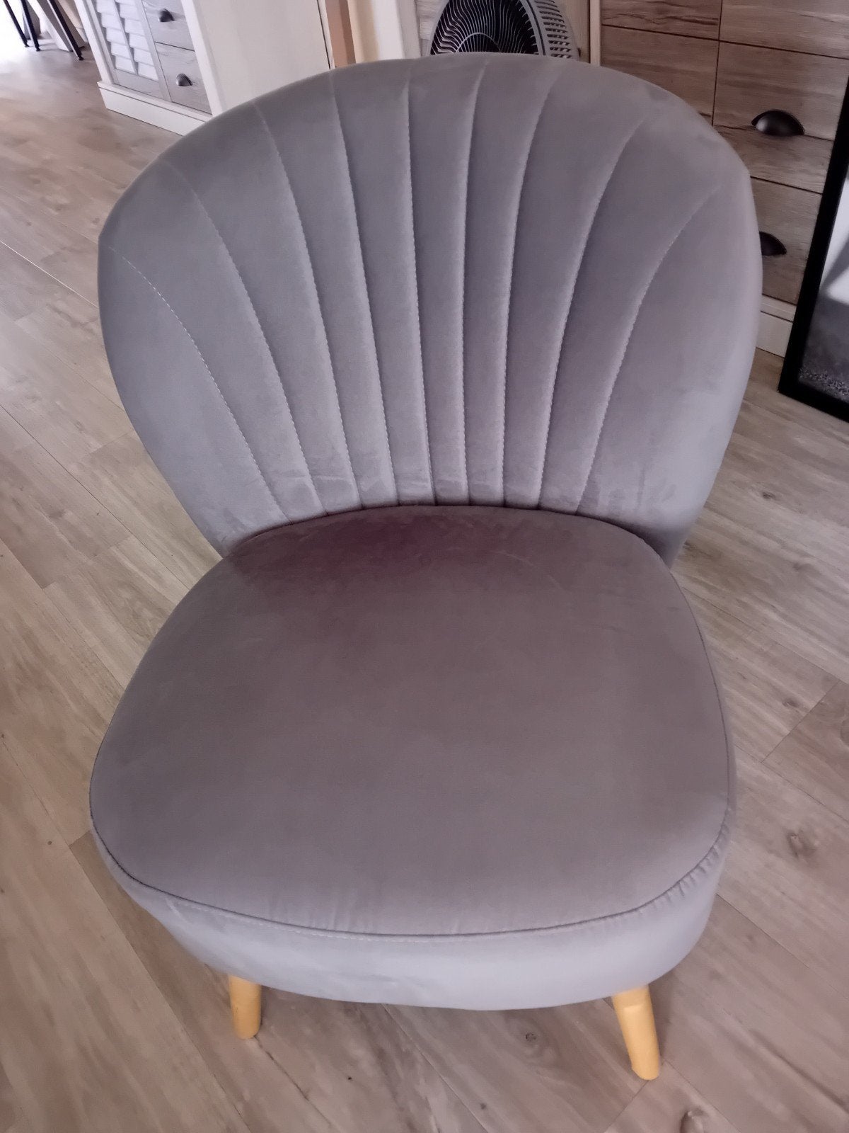 zgan amper op gezeten ikea billhamn fauteuil 80 hoog 60breed, Ophalen, 75 tot 100 cm, Zo goed als nieuw, Stof