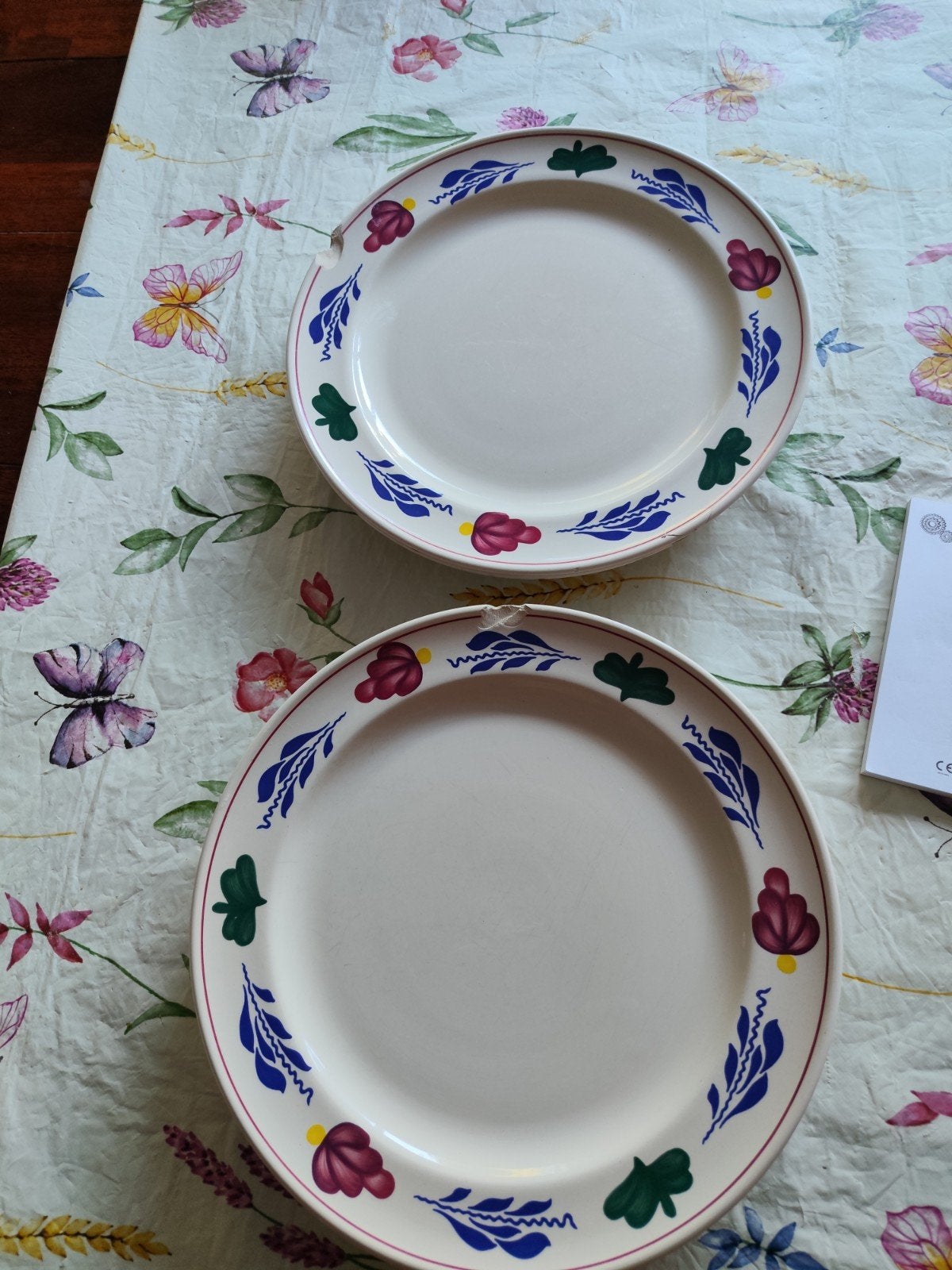 4 Boerenbond borden, Ophalen of Verzenden, Gebruikt, Overige stijlen, Bord(en)