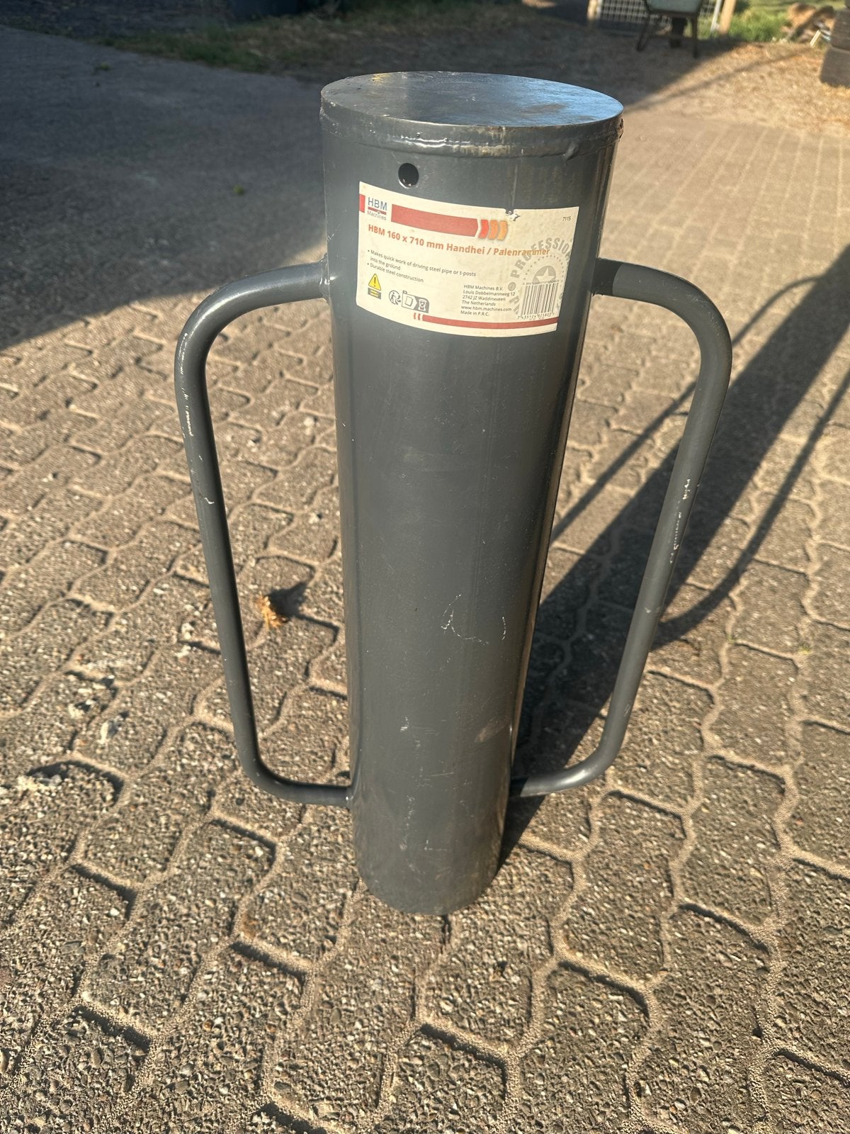 HBM 160 x 710 mm Handhei / Palenrammer, Tuin en Terras, Hand-tuingereedschap, Ophalen, Zo goed als nieuw, Overige soorten