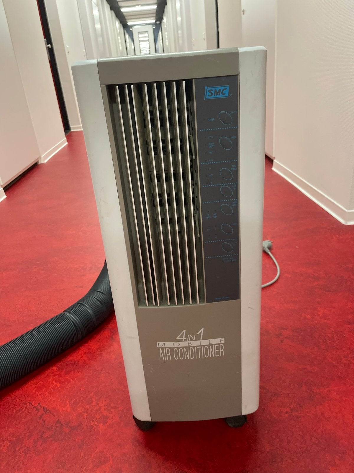 SMC 4-in-1 Mobiele Airconditioner - Koelen, Ventileren, Ontv, Gebruikt, Minder dan 60 m³, 3 snelheden of meer, Ophalen of Verzenden