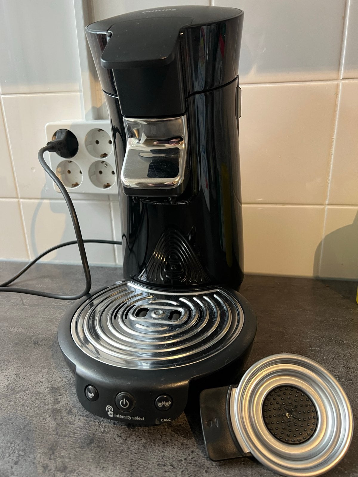 Senseo Intense Select Koffiepadapparaat Zwart, Witgoed en Apparatuur, Koffiezetapparaten, Koffiepads en cups, Gebruikt, Koffiemachine