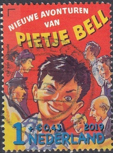 Nederland 10.26.8- 2019- Kinderpostzegels- Pietje Bell- G, Postzegels en Munten, Postzegels | Nederland, Verzenden, Na 1940, Gestempeld