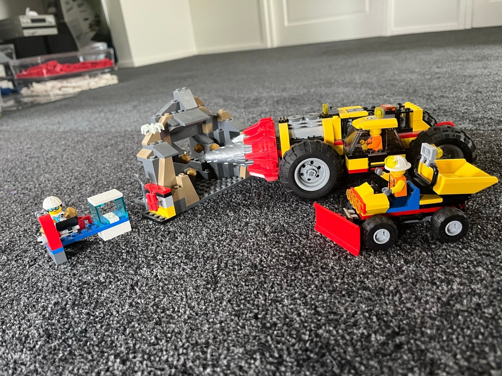Lego City 60186 Mijnbouw Zware Boor, Kinderen en Baby's, Speelgoed | Duplo en Lego, City, Lego, Ophalen of Verzenden, Zo goed als nieuw