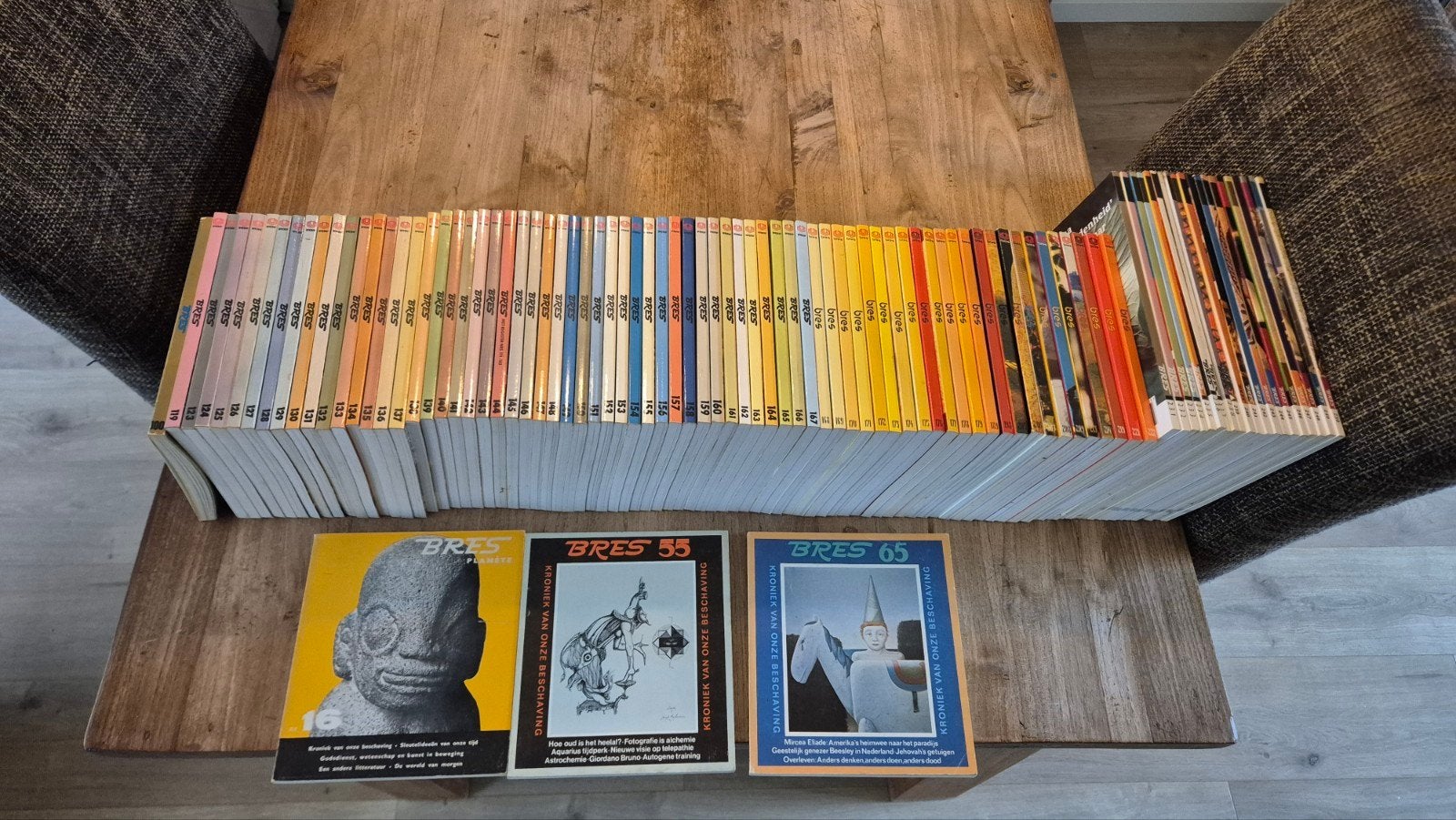94 nummers van het tijdschrift BRES - Lichaam en Geest, Boeken, Ophalen, Wetenschap en Natuur