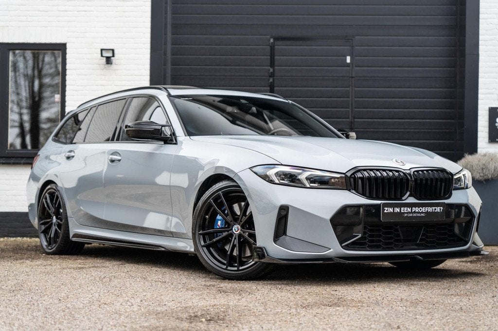 BMW 3-serie Touring 330e M Perf Pano H&K Head Up Carbon M340, 1998 cc, Achterwielaandrijving, Gebruikt, Zwart