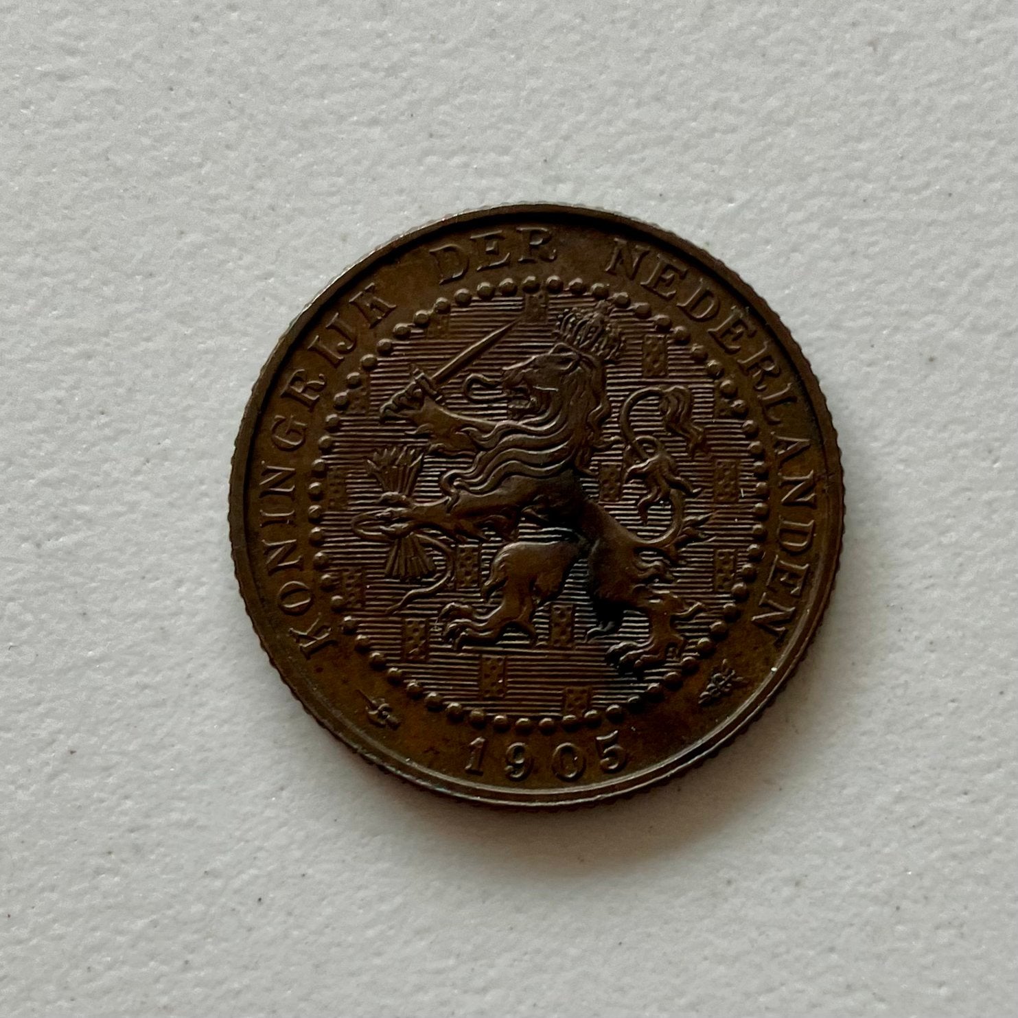 Nederland 1 cent 1905 UNC, Postzegels en Munten, Munten | Nederland, Verzenden, Koningin Wilhelmina, Overige waardes