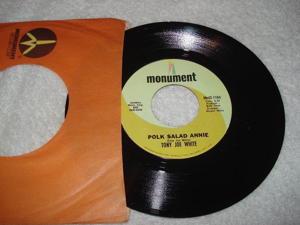 Tony Joe White   Polk Salad Annie  Usa    Orgineel, Originele persing, Ophalen of Verzenden, Zo goed als nieuw, Country en Western