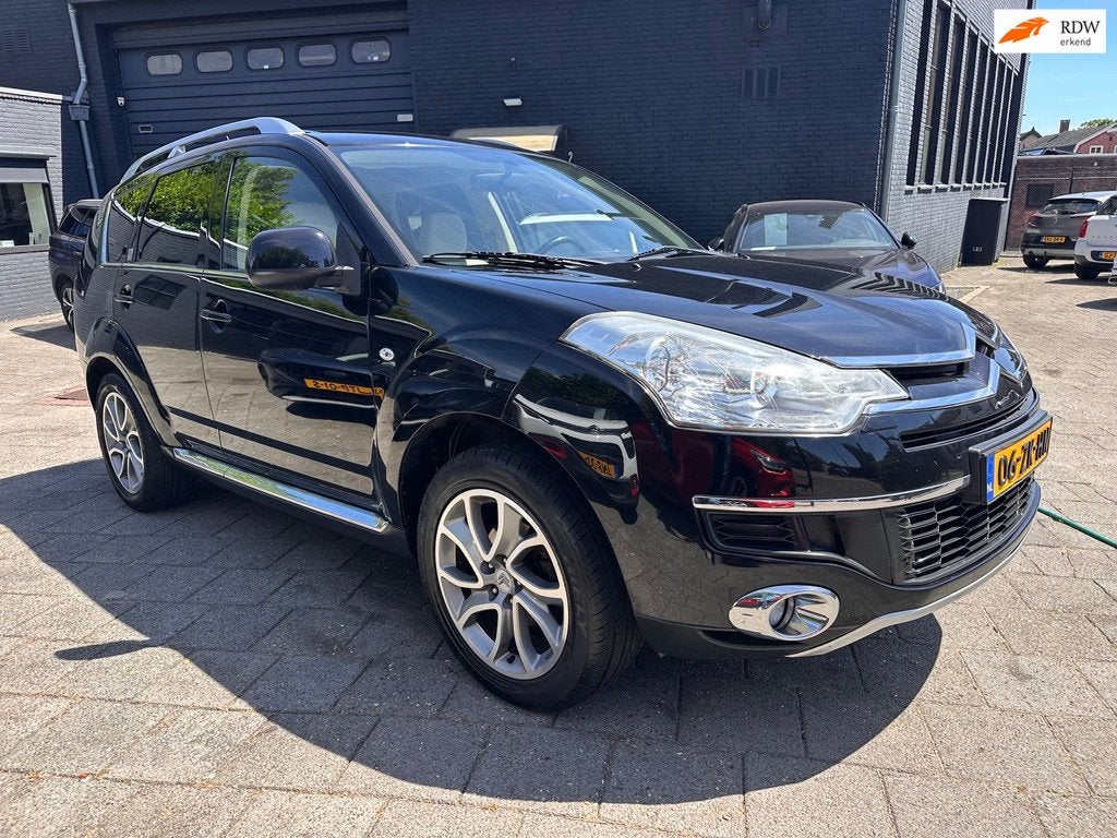 Citroen C-Crosser 2.4-16V Exclusive 7p Aut|4WD|Leer|, Automaat, Beige, 4 cilinders, 7 stoelen