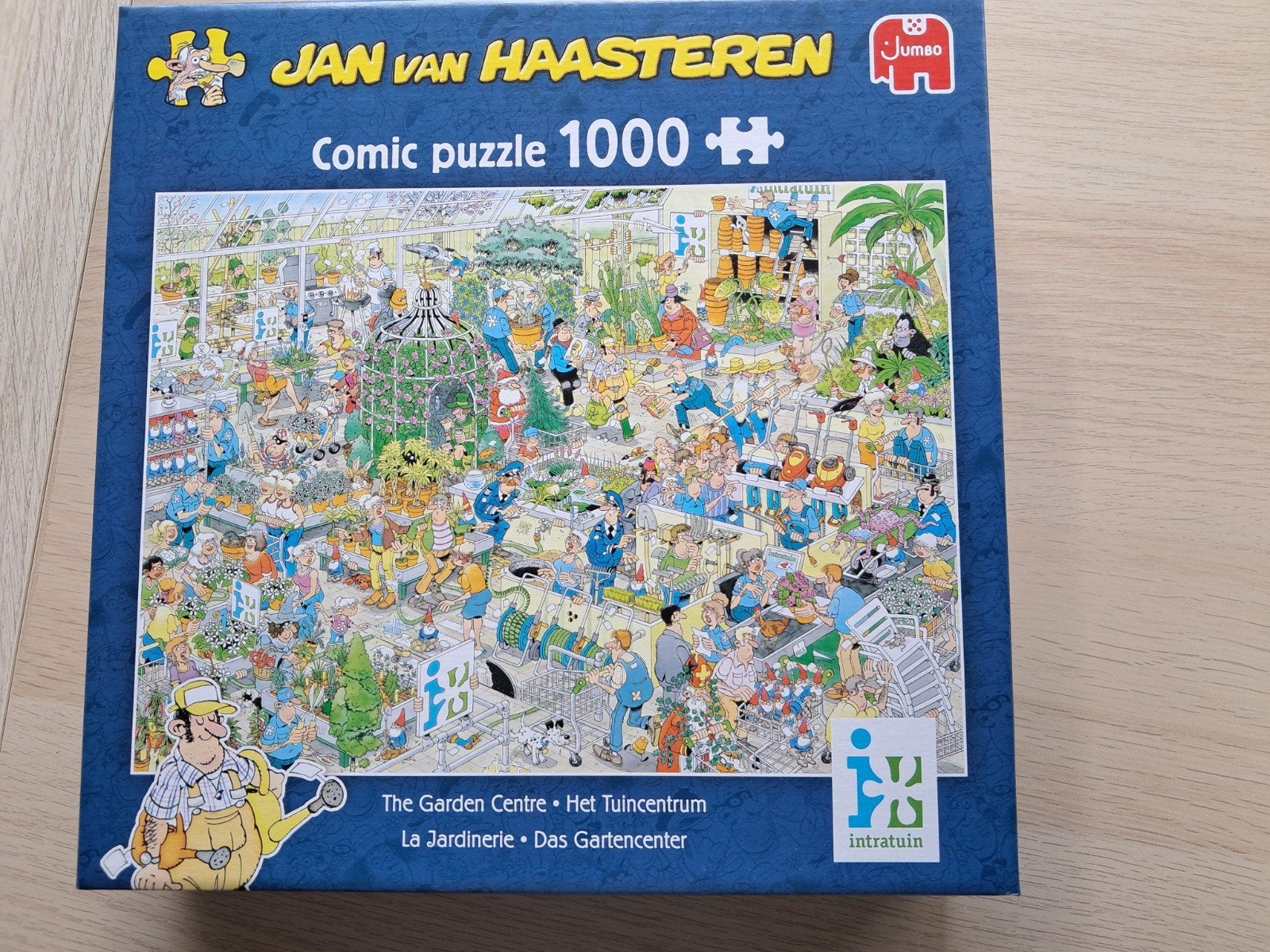 PUZZEL JAN VAN HAASTEREN ( HET TUINCENTRUM )
PUZZEL IS KOMPL, Ophalen, 500 t/m 1500 stukjes, Zo goed als nieuw