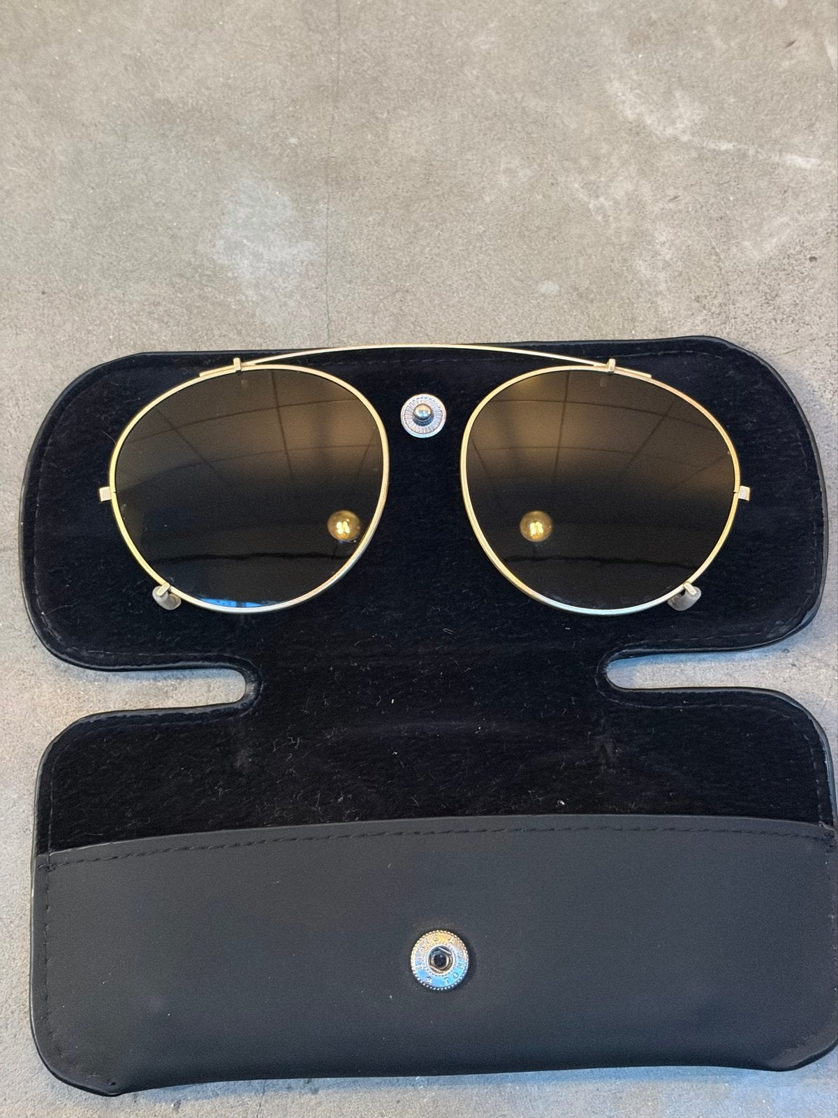 Ace & Tate Easton clip-on zonnebril Saton Gold, Overige merken, Zonnebril, Overige kleuren, Ophalen of Verzenden