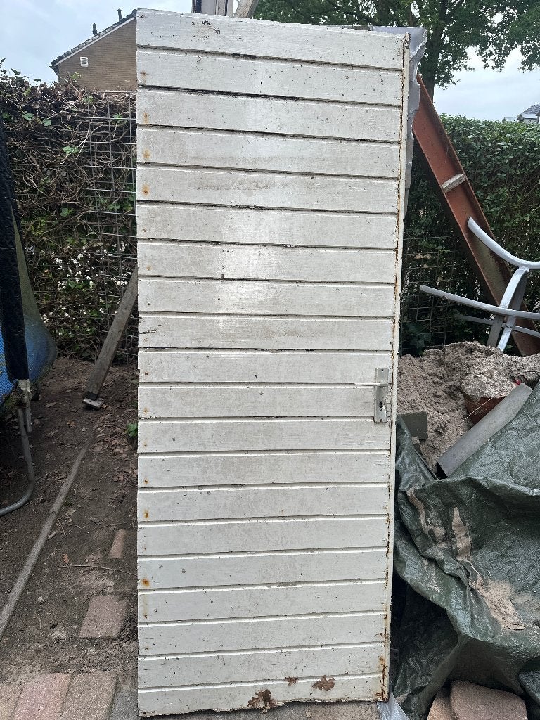 Gratis schuurdeur/tuindeur, Ophalen, Gebruikt, 80 tot 100 cm, Buitendeur