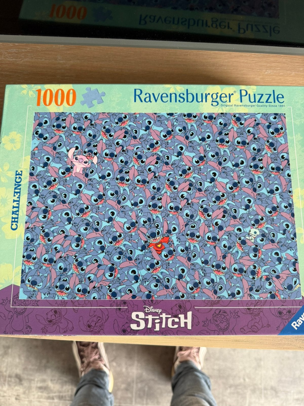 Nieuwe lilo stitch puzzel, Hobby en Vrije tijd, Ophalen of Verzenden, 500 t/m 1500 stukjes, Zo goed als nieuw