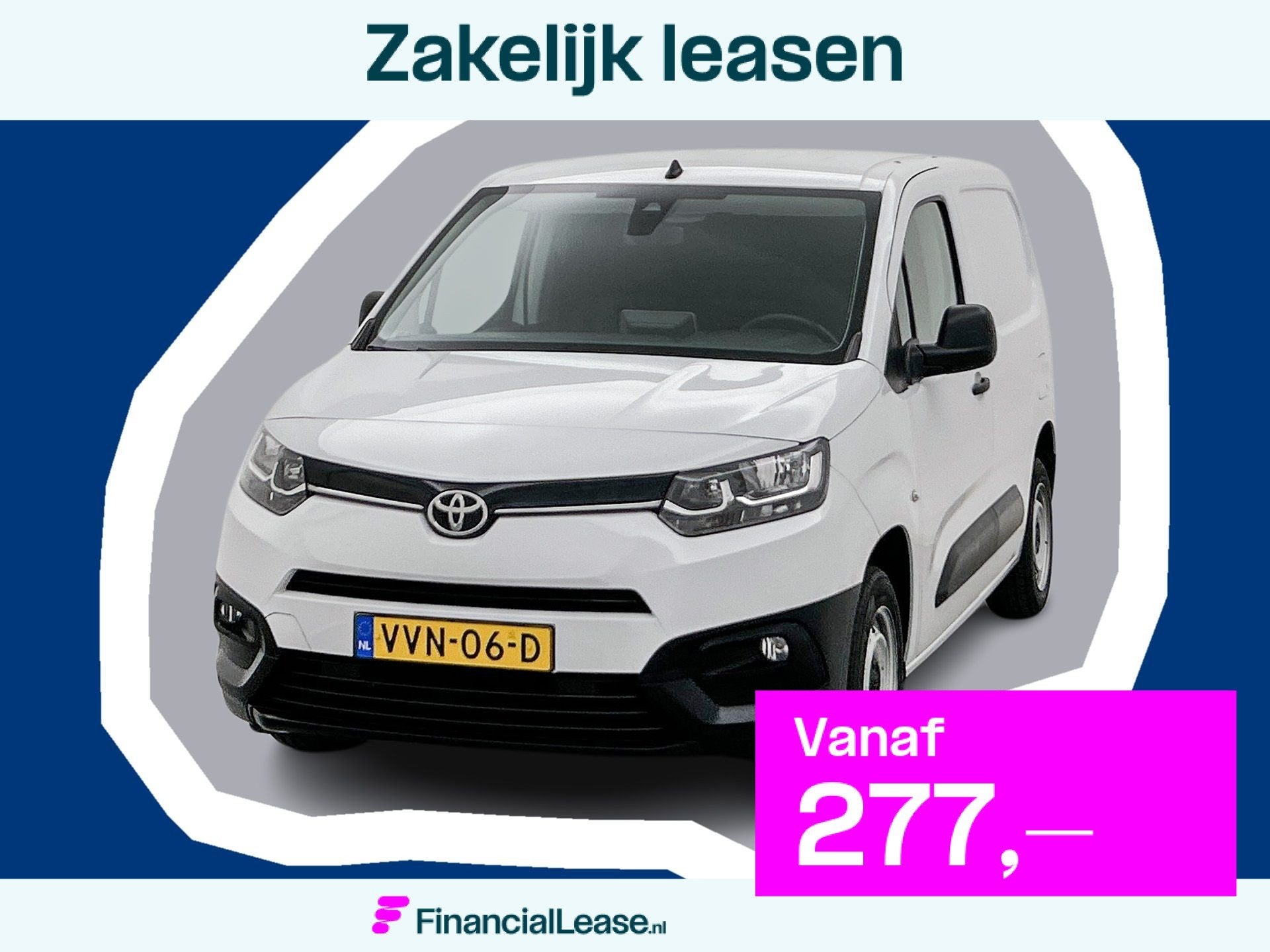 Toyota ProAce CITY 1.5 D-4D Live Carplay Cruise control Park, Voorwielaandrijving, Stof, Gebruikt, Euro 6