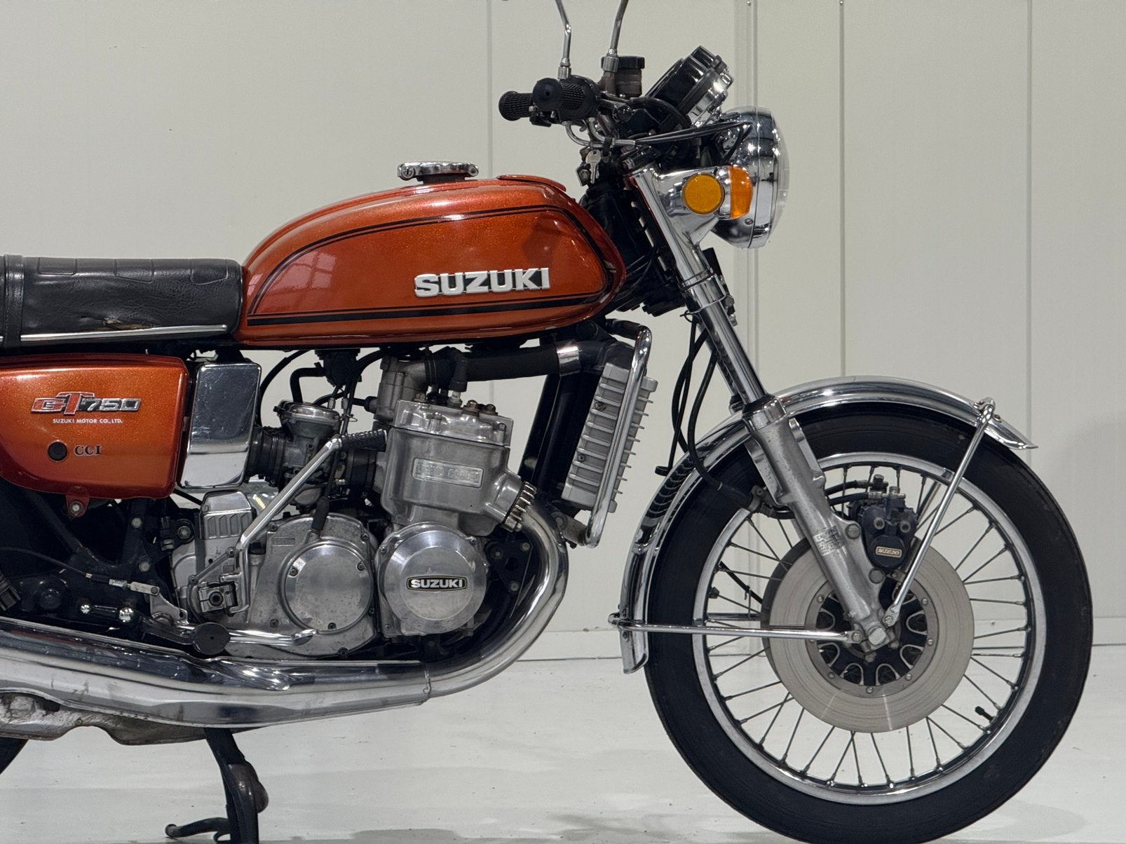Suzuki GT 750 1974 prachtige originel staat, Motoren, Motoren | Oldtimers
