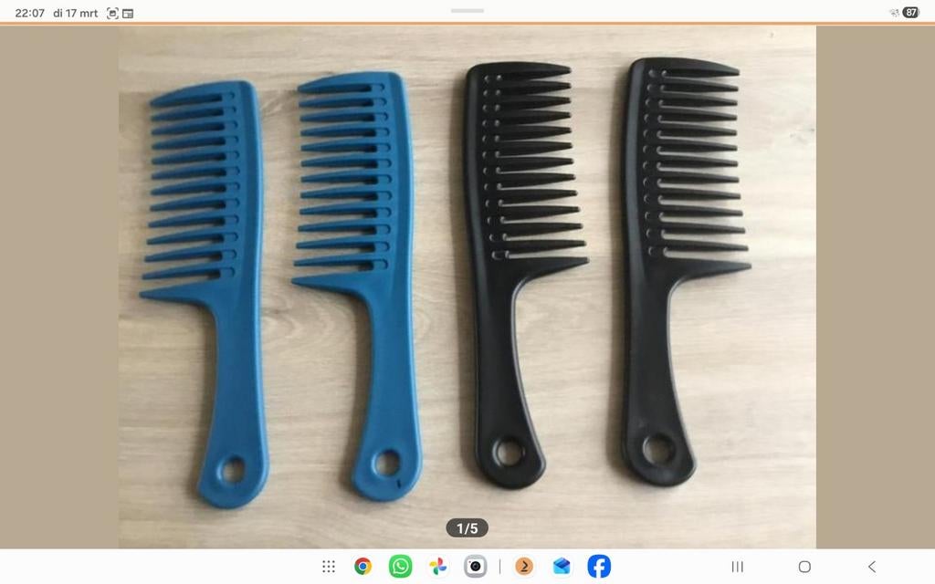 Zenner Grove Tanden Kammen - Set van 4, Ophalen of Verzenden, Nieuw