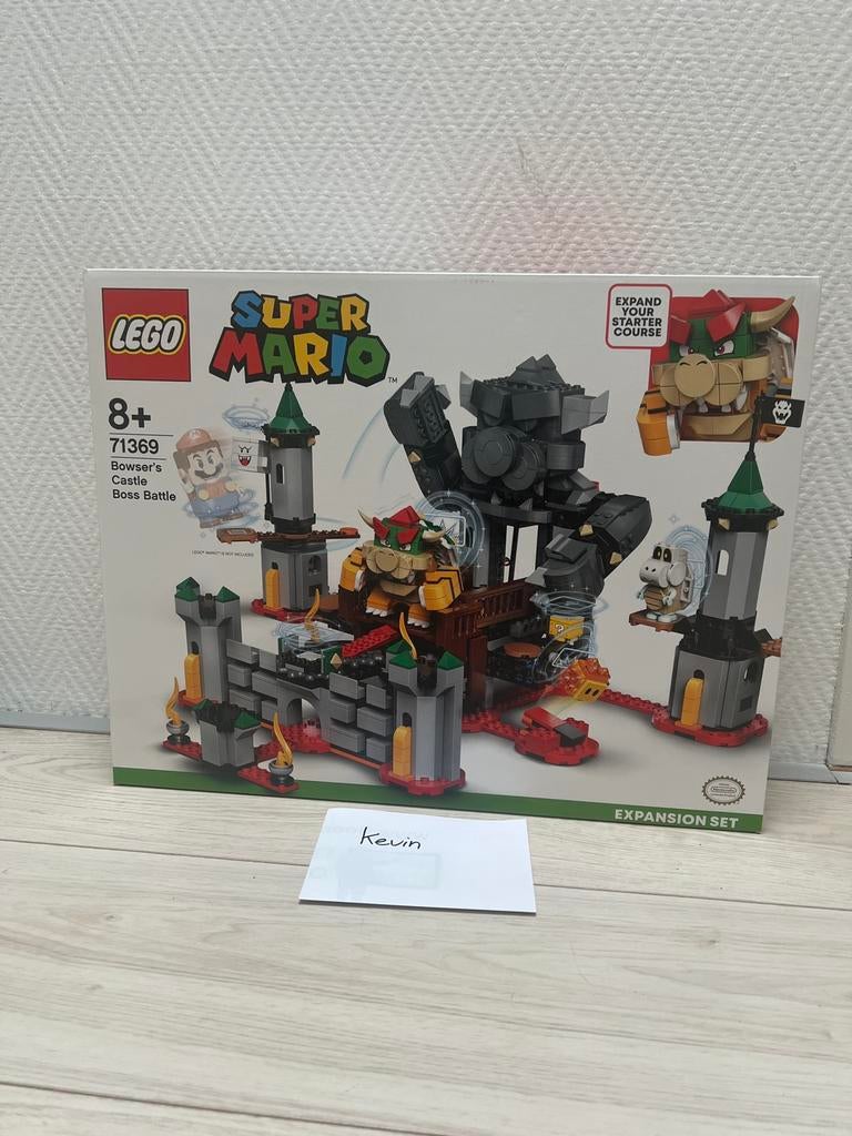 LEGO Mario Eindbaasgevecht op Bowsers kasteel 71369. Nieuw, Ophalen of Verzenden, Zo goed als nieuw