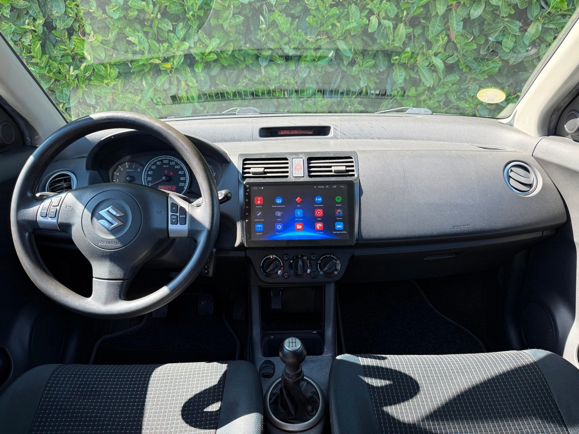 Suzuki Swift 1.5 GLS |NWE APK|AIRCO|STOELVERW|GROOT SCHERM, Voorwielaandrijving, Zwart, 4 cilinders, 400 kg