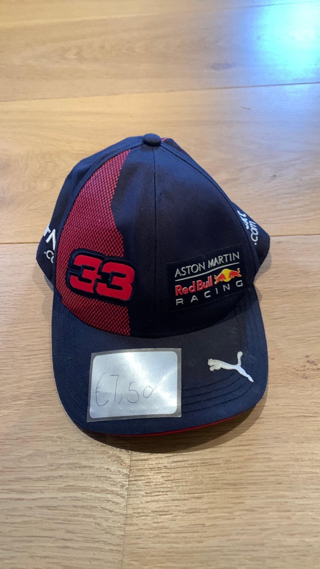 Max Verstappen pet, Ophalen of Verzenden, Zo goed als nieuw