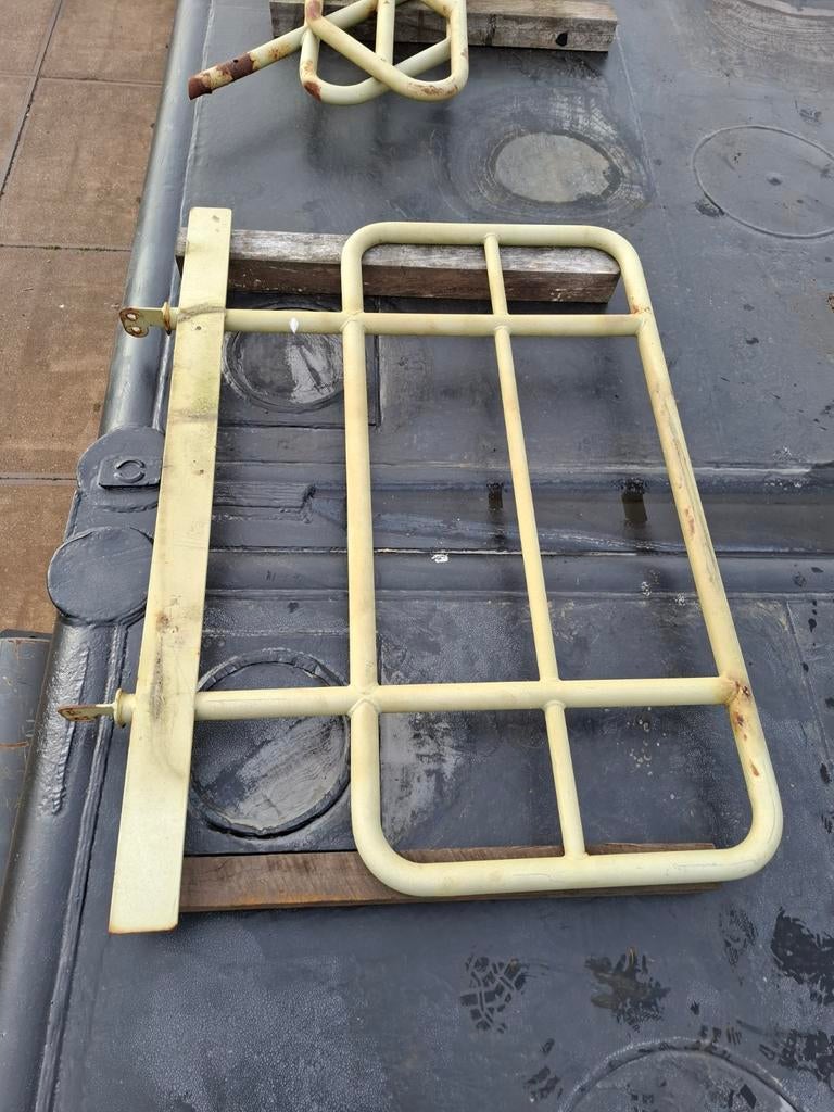 Gebruikt hekwerk / ballustrade / railing in goede staat, Ophalen, Gebruikt, IJzer, Overige typen