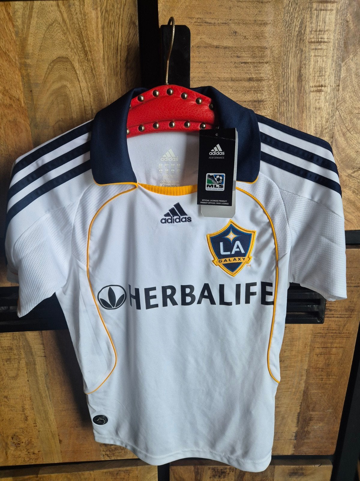 LA Galaxy Beckham 23 Thuisshirt - Nieuw - Maat 140, Maat XS of kleiner, Ophalen of Verzenden, Nieuw, Shirt