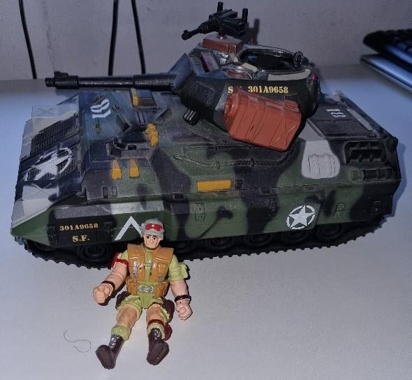Soldier Force Combat Vehicle Army Tank, Ophalen of Verzenden, Zo goed als nieuw
