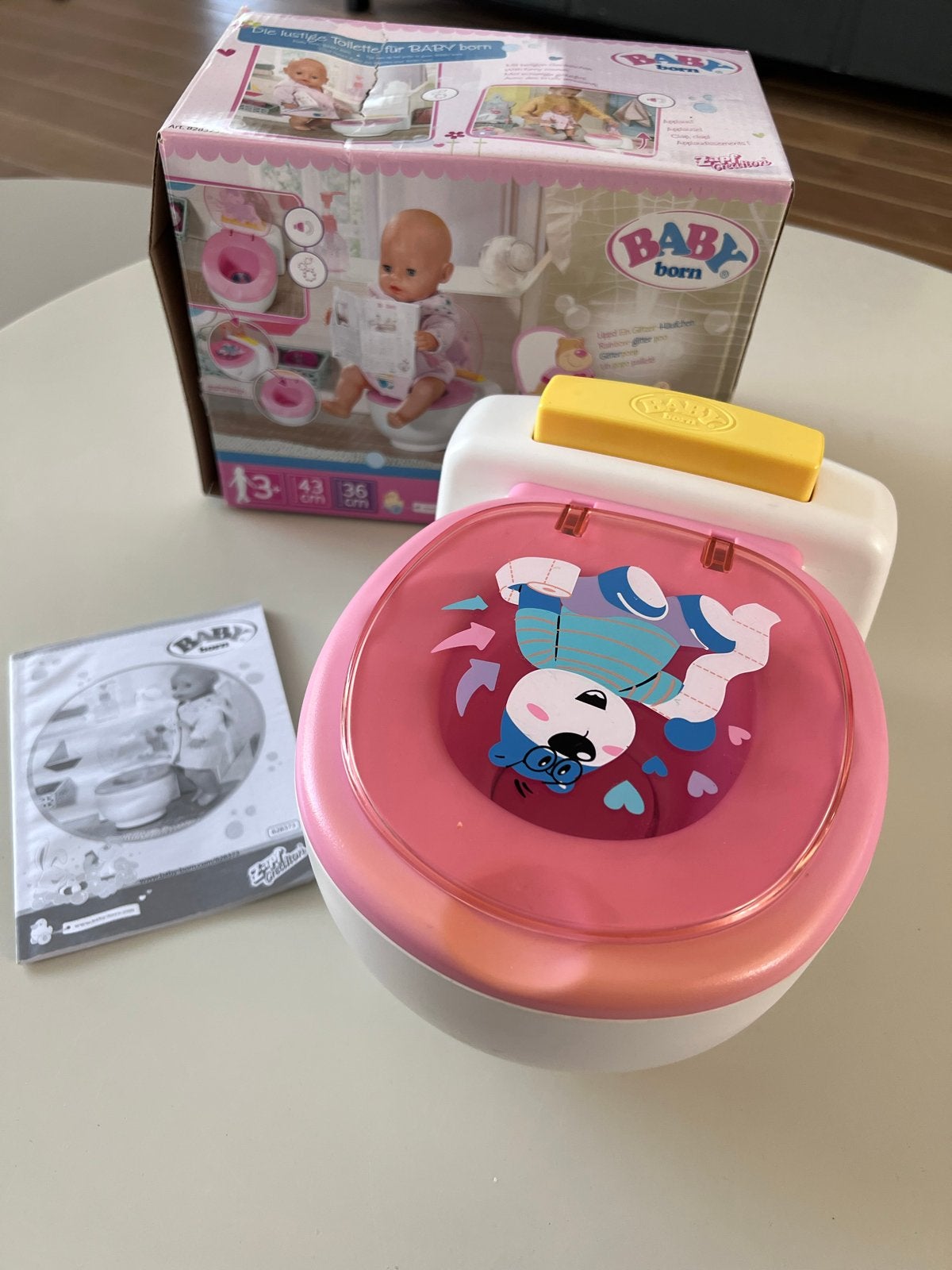 Baby Born WC met geluid en doorspoelfunctie, Kinderen en Baby's, Ophalen of Verzenden, Zo goed als nieuw, Overige typen