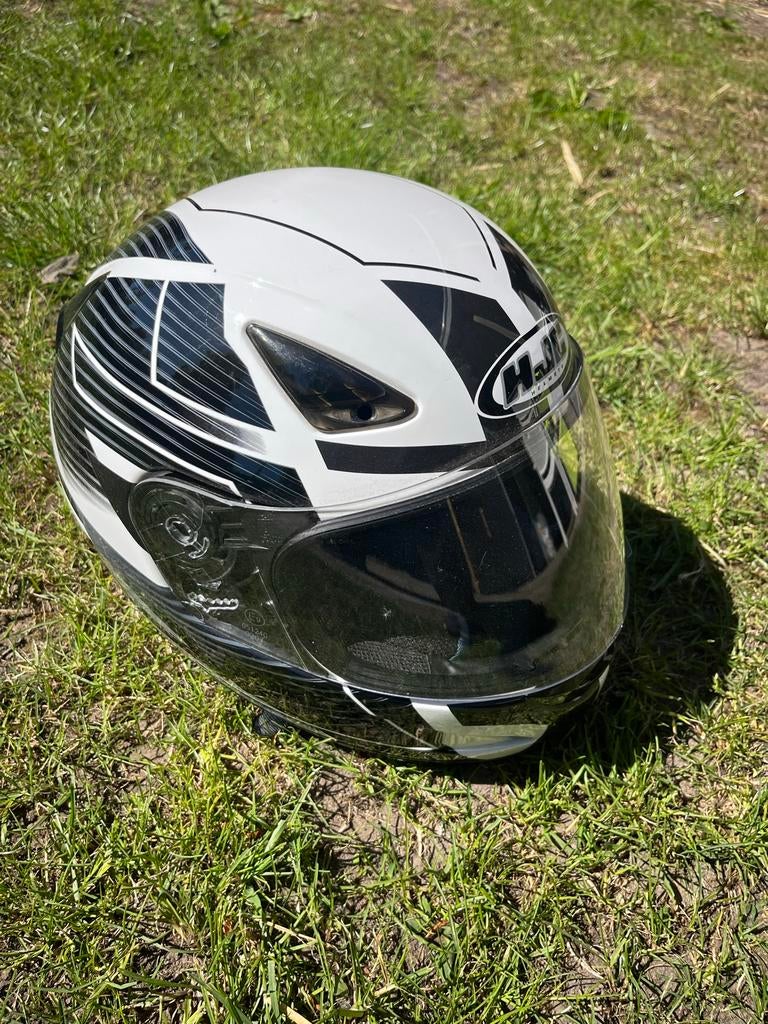 HJC Motorhelm XS - Zo goed als nieuw!, Ophalen, XS, HJC, Integraalhelm