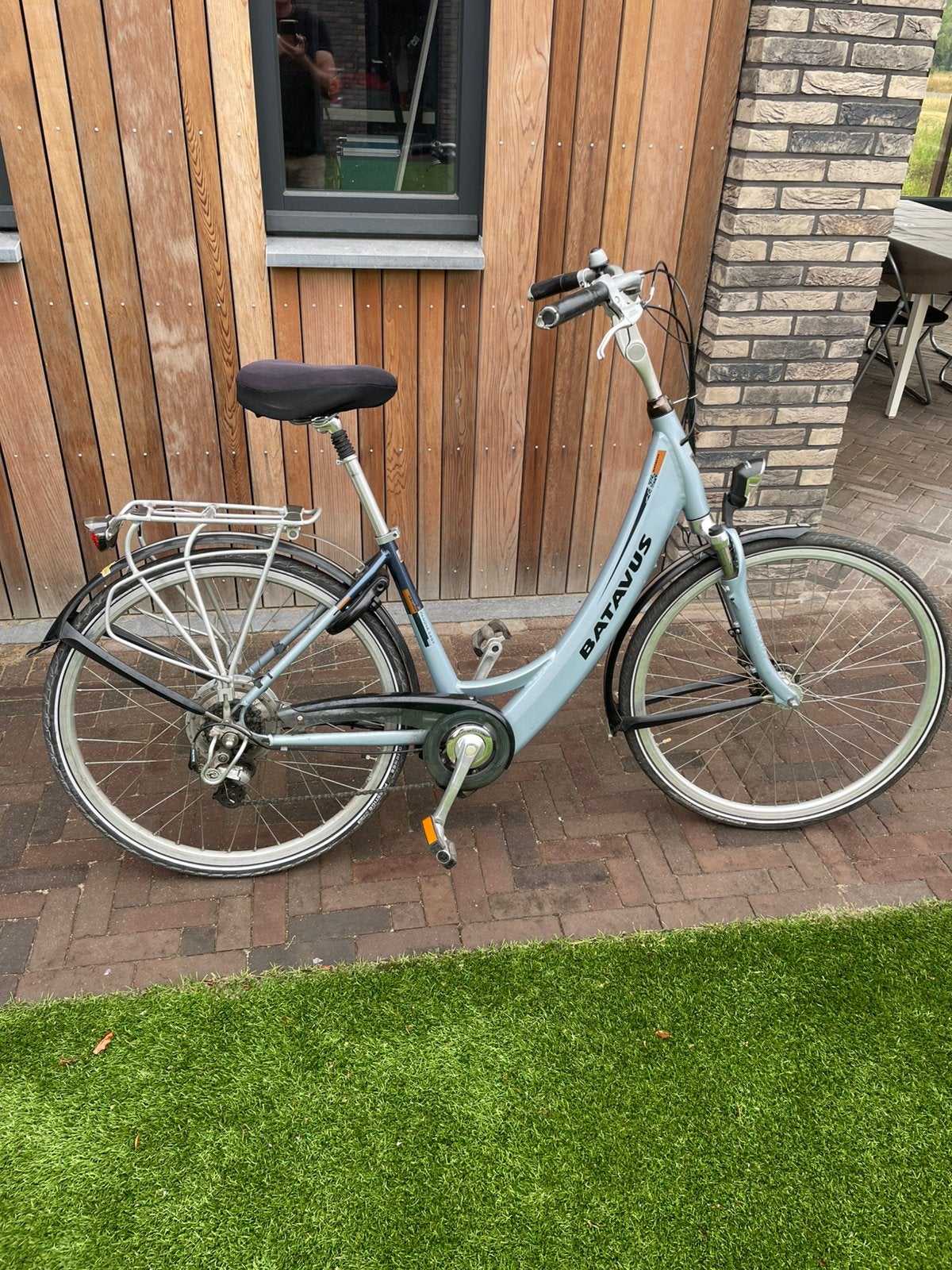 Elektrische damesfiets Batavus Paddva easy de luxe, Ophalen, Batavus, Versnellingen, Zo goed als nieuw