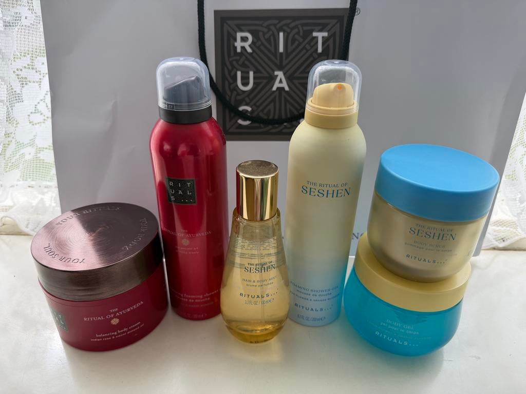 Rituals Pakket Shesen origineel, Ophalen of Verzenden, Nieuw, Bodylotion, Crème of Olie